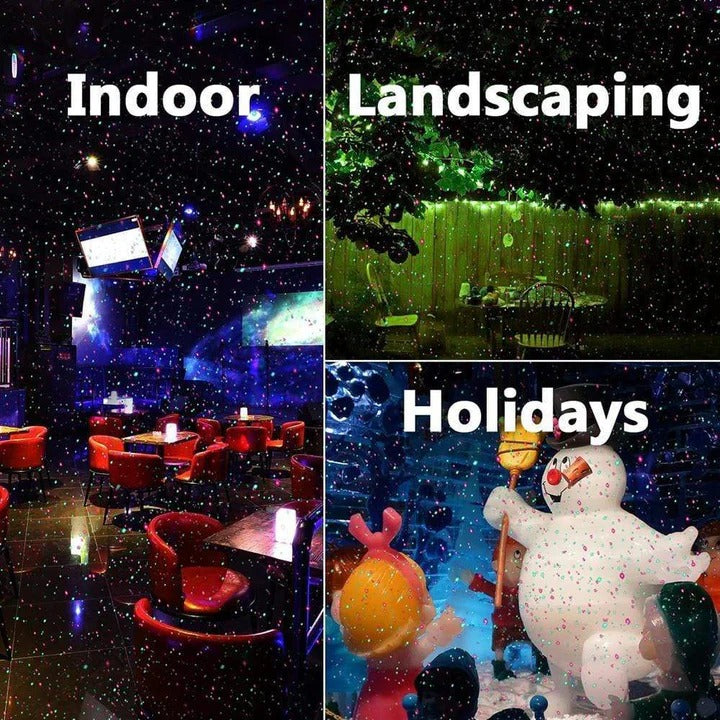 RGB Outdoor Light Projector with Remote Control