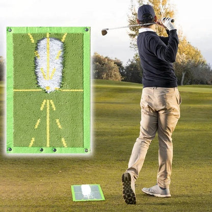 Golf Swing Path Training Mat for Practice