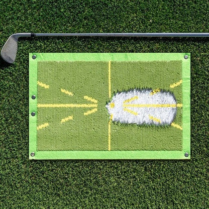 Golf Swing Path Training Mat for Practice
