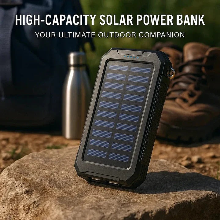 Outdoor Solar Charger 30000mAh Power Bank