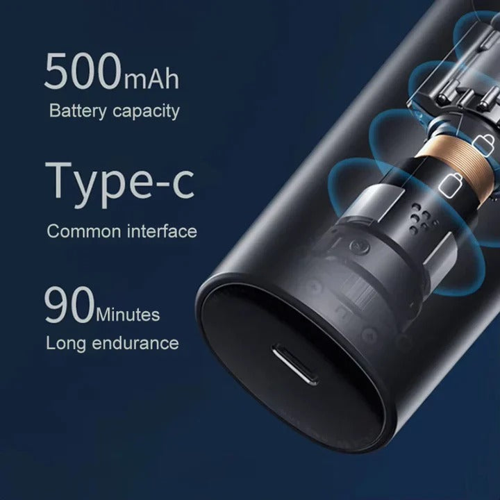 Nose and Ear Hair Trimmer with Washable Head