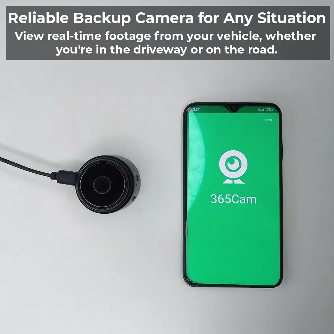 Wireless Backup Camera with Magnetic Mount for RVs and Trailers