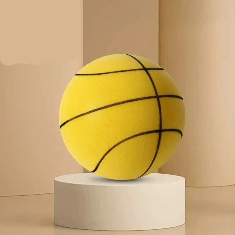 Foam Basketball Non-Inflatable PU Foam Design, Indoor Dribbling Practice