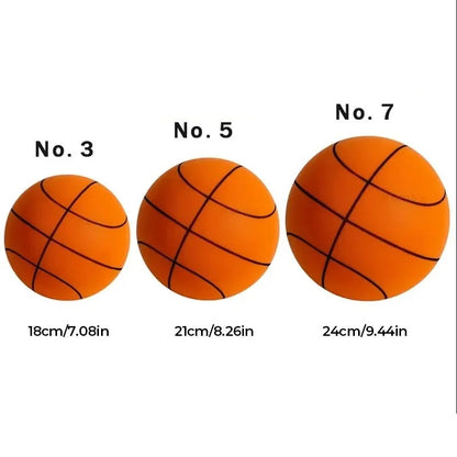Foam Basketball Non-Inflatable PU Foam Design, Indoor Dribbling Practice