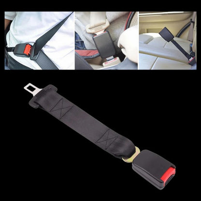 Adjustable Seat Belt Extender with Buckle Tongue Fit