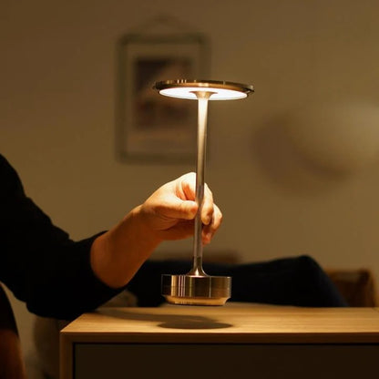 Rechargeable Cordless Table Lamp with 4 Level Touch Control
