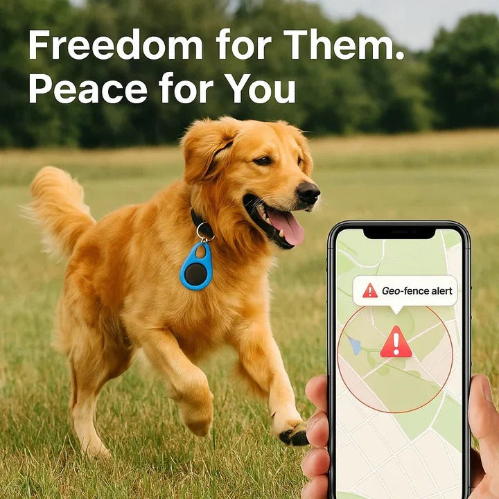 Mini Bluetooth Locator Tag for Pets, Keys, and Bags