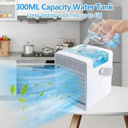 Portable Air Cooler with Adjustable Fan Settings