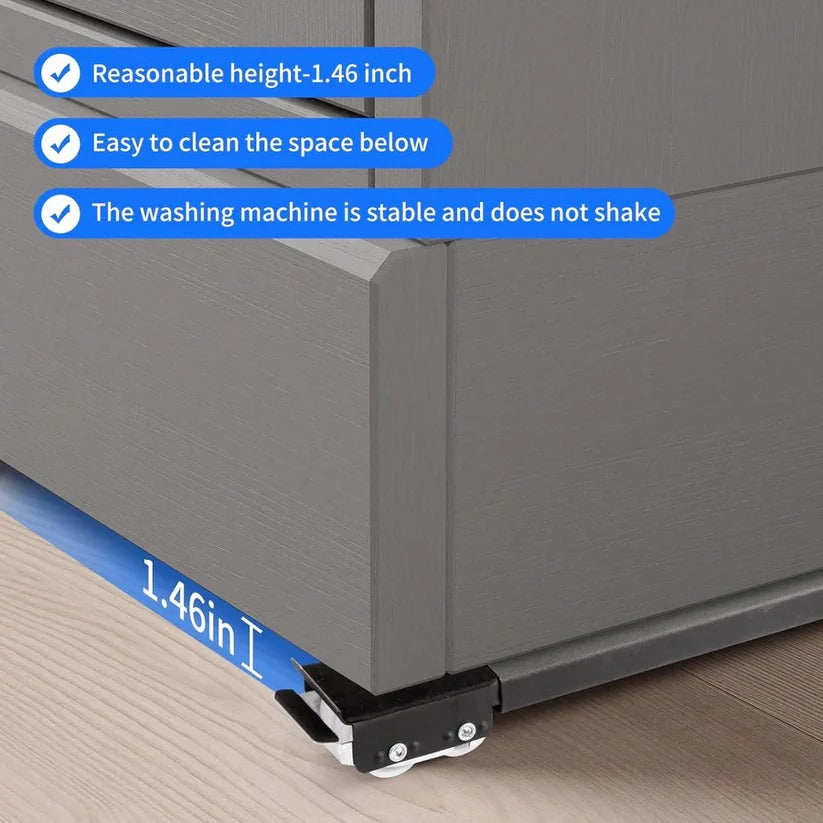 Adjustable Appliance Roller Platform with Wheeled Base