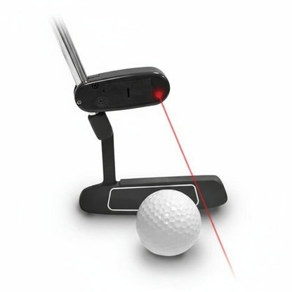 Shaft Mounted Laser Putting Guide for Golf Practice