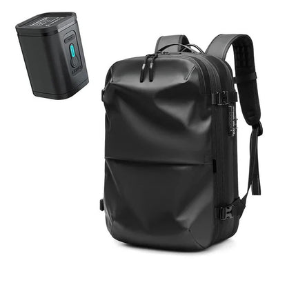 Travel Backpack With Internal Compression and Lockable Zippers