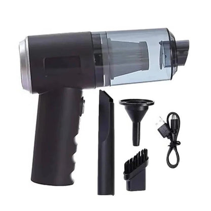 Cordless Handheld Car Vacuum with USB Charging