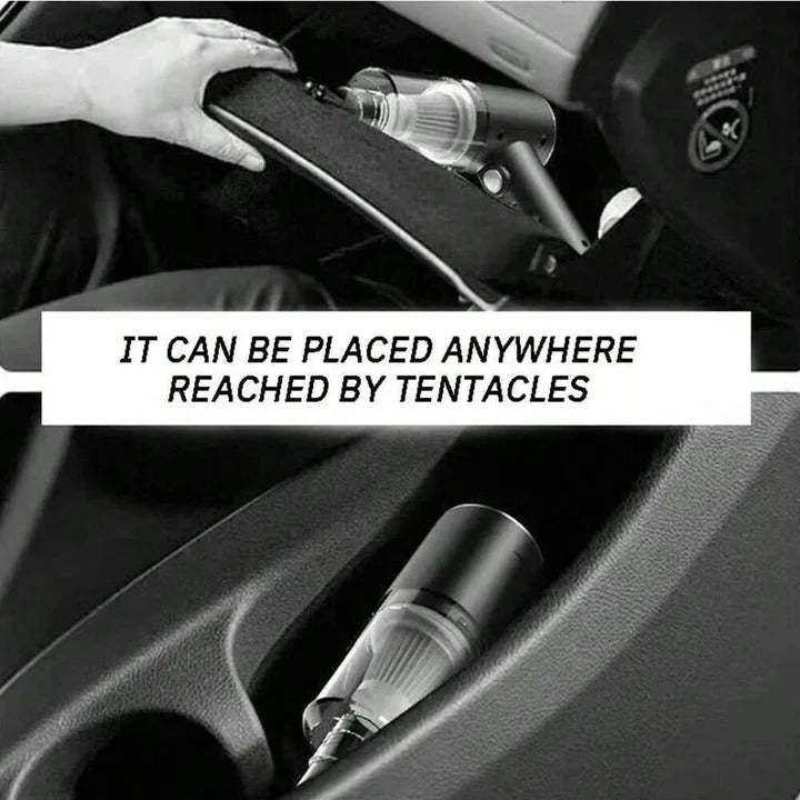 Cordless Handheld Car Vacuum with USB Charging