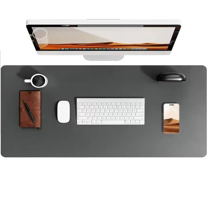PU Leather Desk Mat With Textured Backing Surface for Workspace