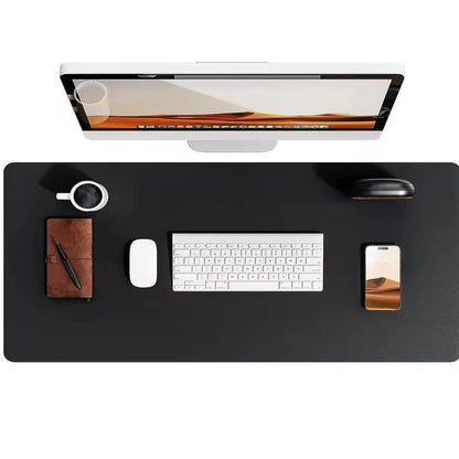 PU Leather Desk Mat With Textured Backing Surface for Workspace