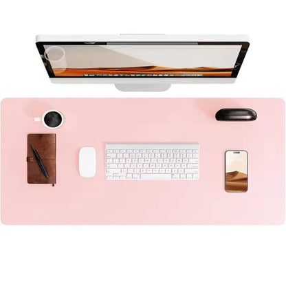 PU Leather Desk Mat With Textured Backing Surface for Workspace