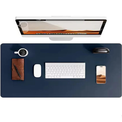 PU Leather Desk Mat With Textured Backing Surface for Workspace