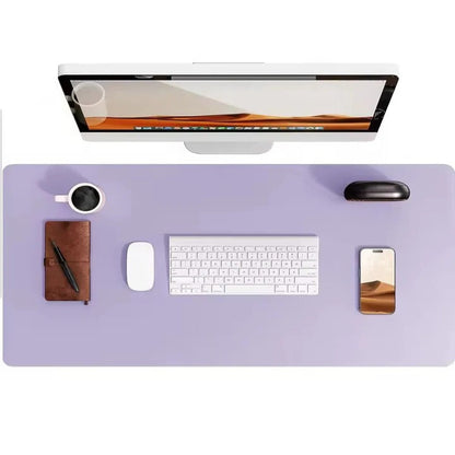 PU Leather Desk Mat With Textured Backing Surface for Workspace