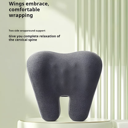 Adjustable Headrest Pillow for Office Chairs with Removable Cover