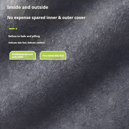 Adjustable Headrest Pillow for Office Chairs with Removable Cover