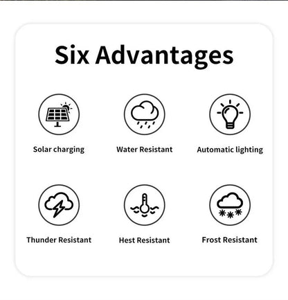 Hanging Solar Powered Decorative Lantern With Warm LED Light