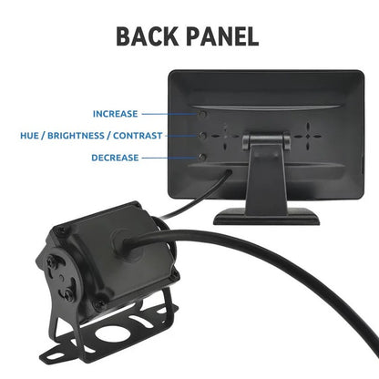 Wireless Vehicle Backup Camera and Rear View Monitor System