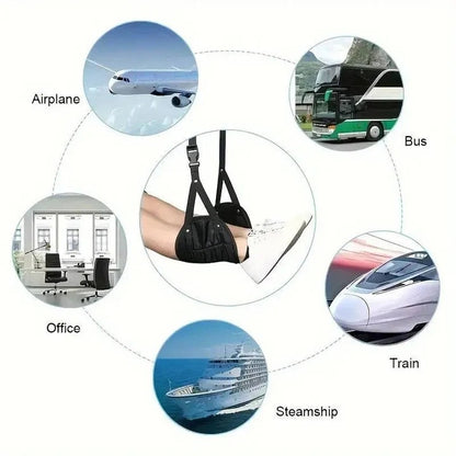 Hanging Foot Rest With Adjustable Straps, Set of 2