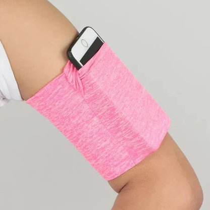 Fitness Arm Bag with Adjustable Phone Pouch for Running and Workouts