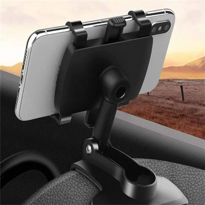 Car Phone Holder with Adjustable Rotation and Multi Position Mounting