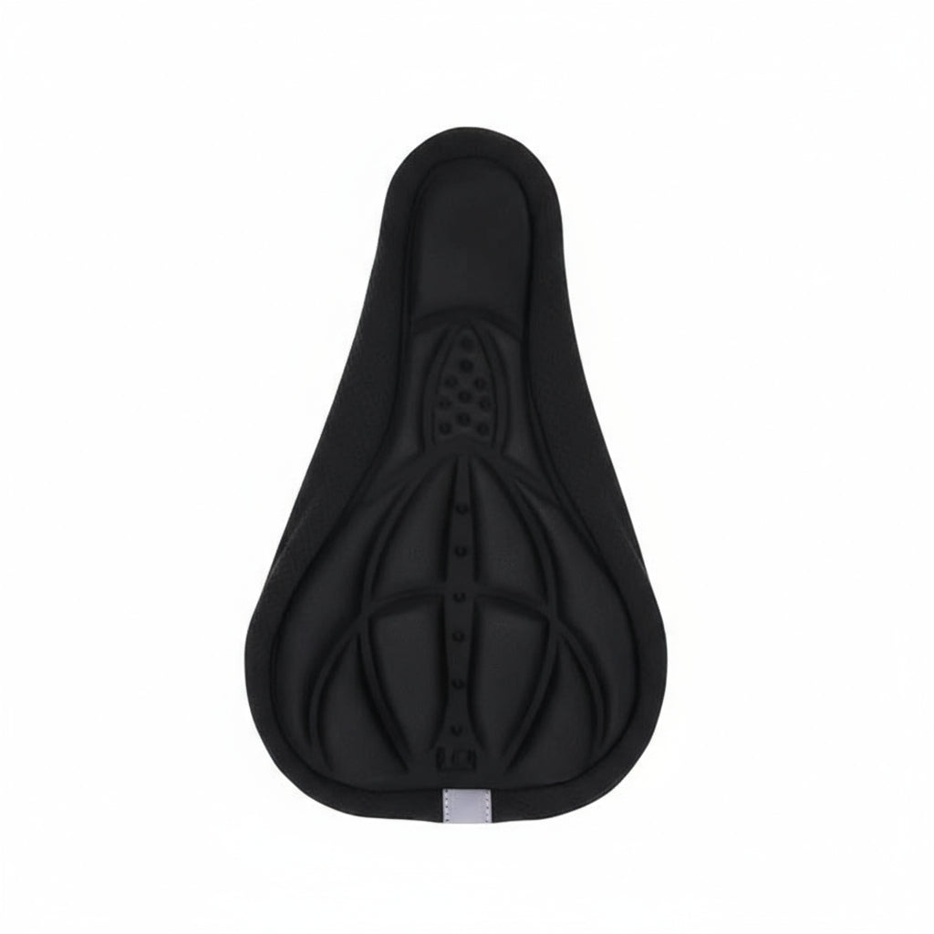 Bike Saddle Cover with Gel Layer and Adjustable Drawstring Fit