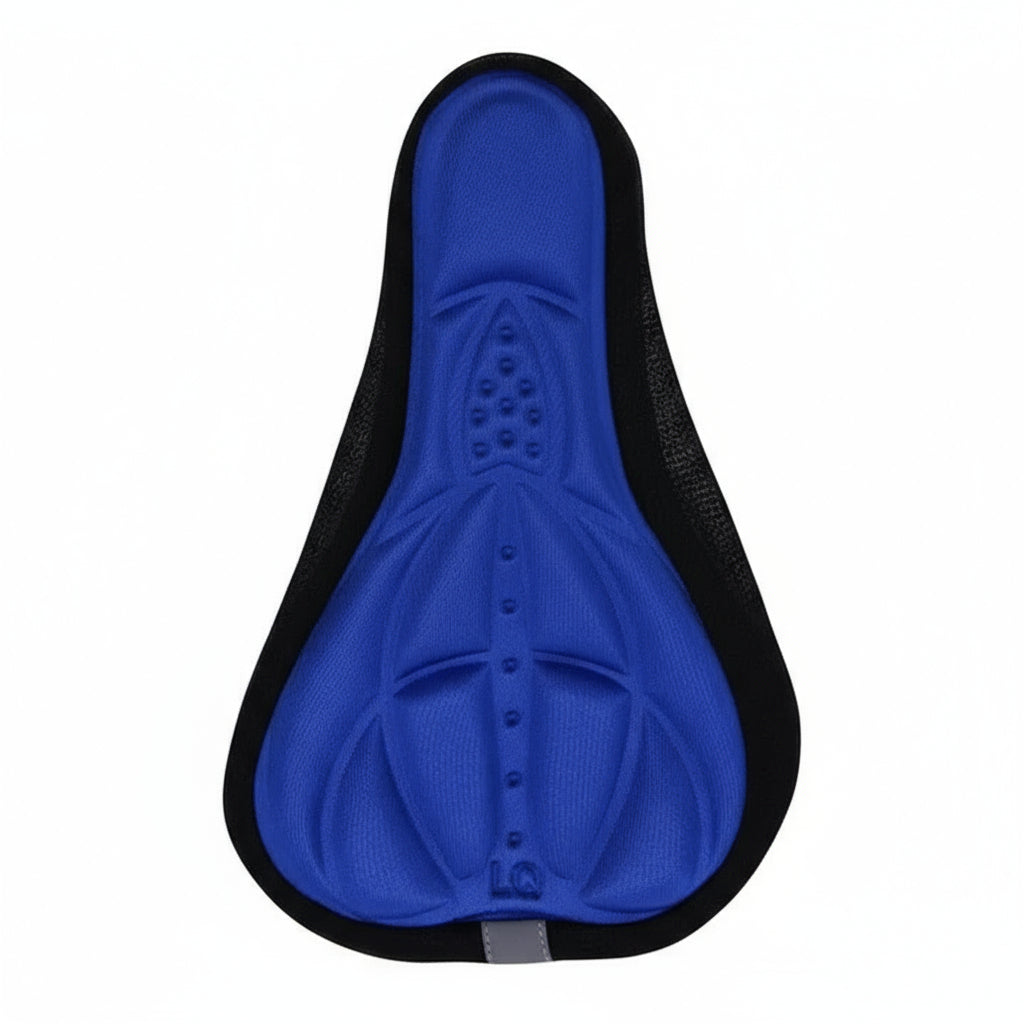 Bike Saddle Cover with Gel Layer and Adjustable Drawstring Fit