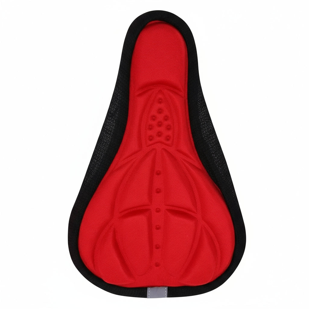 Bike Saddle Cover with Gel Layer and Adjustable Drawstring Fit