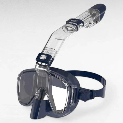 Snorkeling Mask with Dry Top Tube and Adjustable Strap Design