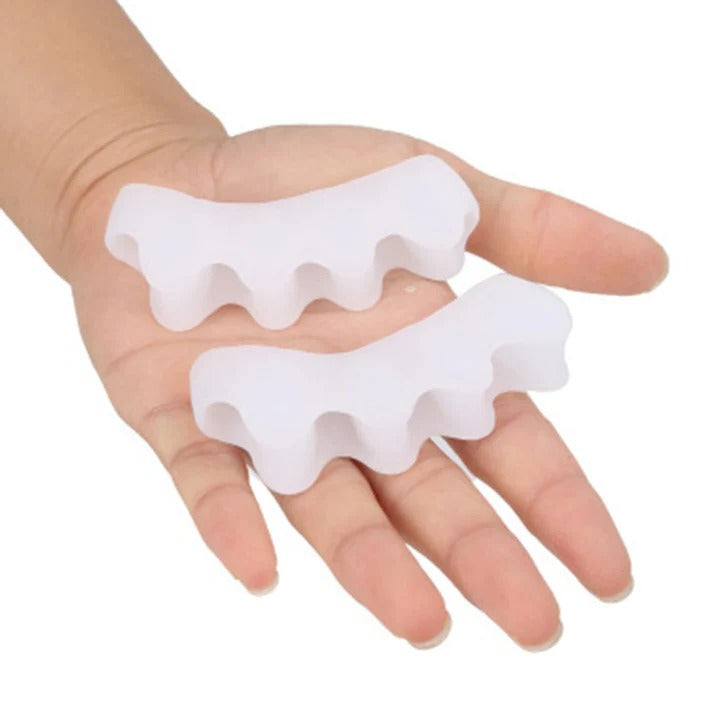 Silicone Toe Separator with Adjustable Fit and Toe Dividers