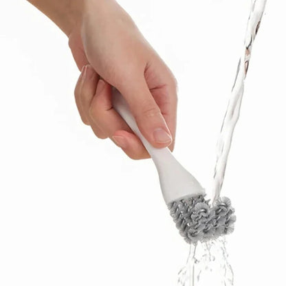 Barbecue Grill Brush with V-Shape Head and Scraper