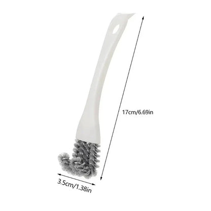 Barbecue Grill Brush with V-Shape Head and Scraper