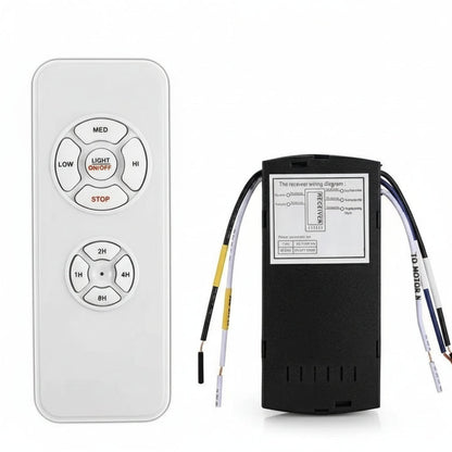 Ceiling Fan and Light with Remote Controller