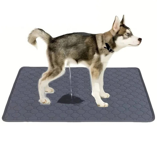 Dog Pee Pad with Reusable Four Layer Construction and TPU Base
