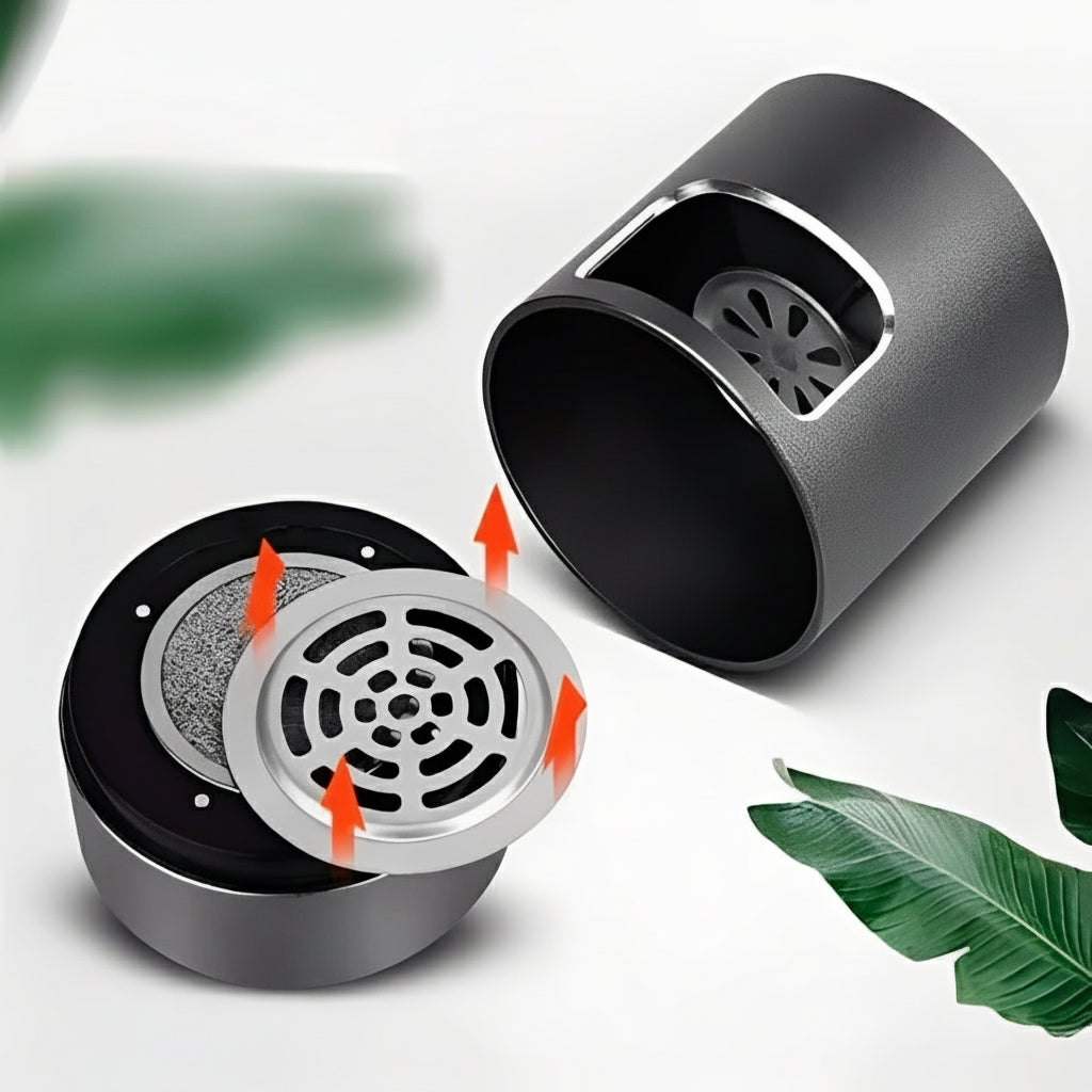 Ashtray with Air Filtration for Indoor Use