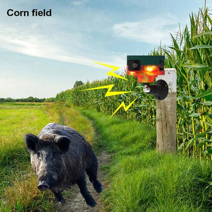 Solar Bird and Pest Deterrent with 360 Degree Coverage