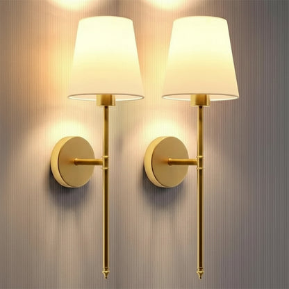 Wall Mounted Lights with Cordless Design, Set of 2