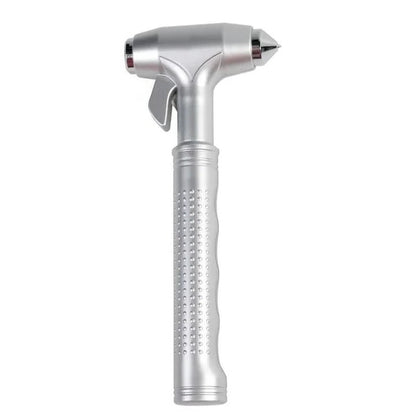 Car Safety Hammer with Tungsten Steel Tip and Seatbelt Cutter, Set of 3