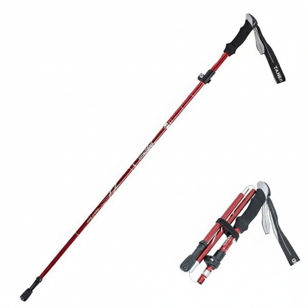 Foldable Hiking Pole and Adjustable Trekking Gear