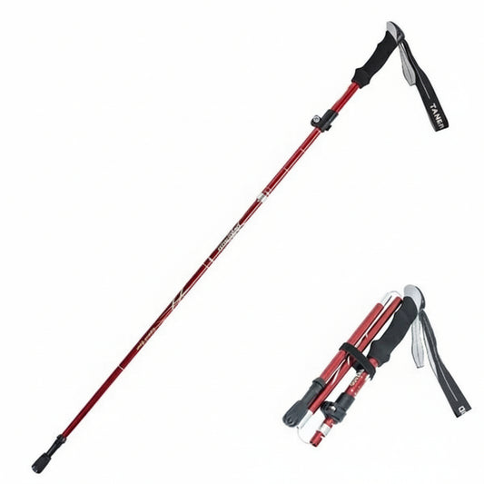 Foldable Hiking Pole and Adjustable Trekking Gear