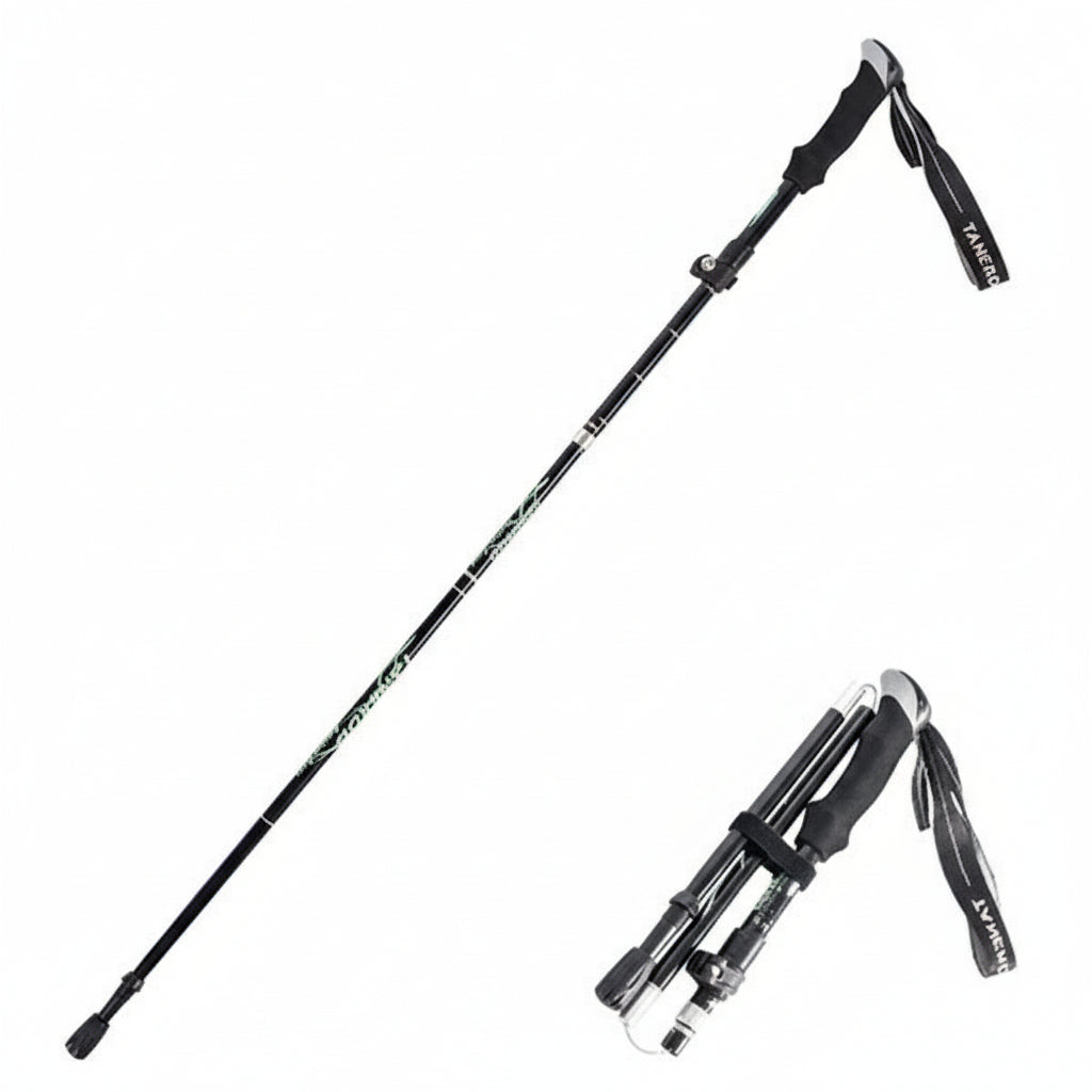 Foldable Hiking Pole and Adjustable Trekking Gear