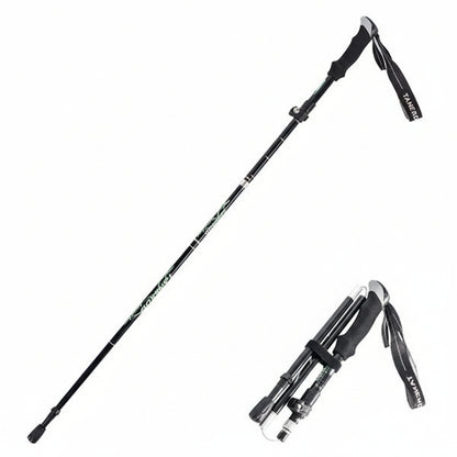 Foldable Hiking Pole and Adjustable Trekking Gear