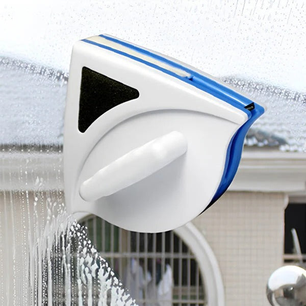 Window Cleaner Tool with Magnetic Design for Double Glazed Glass