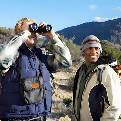 Binoculars with Adjustable Focus and Smartphone Adapter