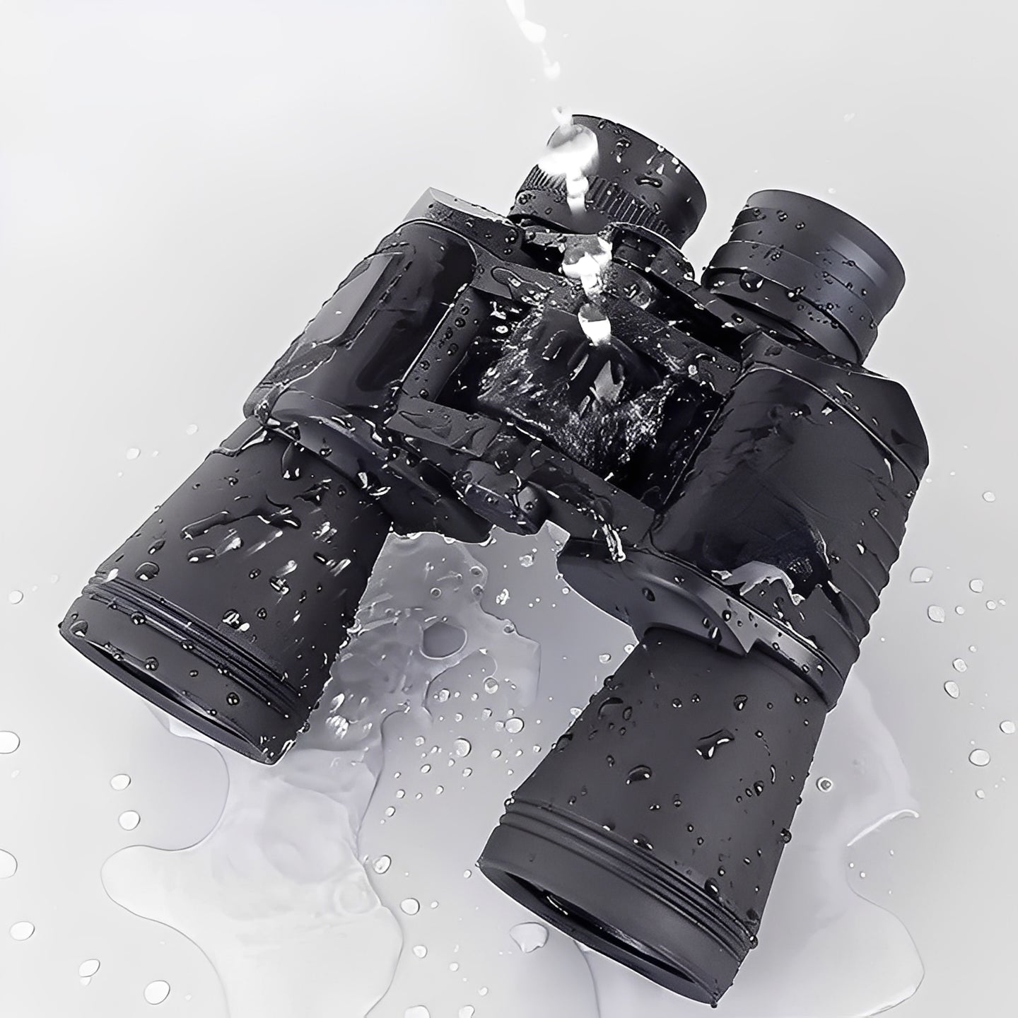 Binoculars with Adjustable Focus and Smartphone Adapter