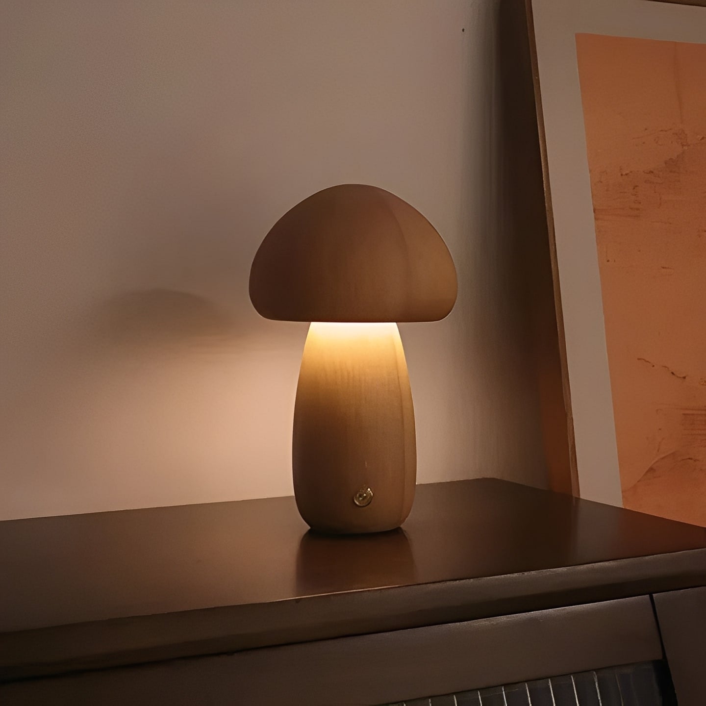 LED Mushroom Night Light and Bedside Lamp